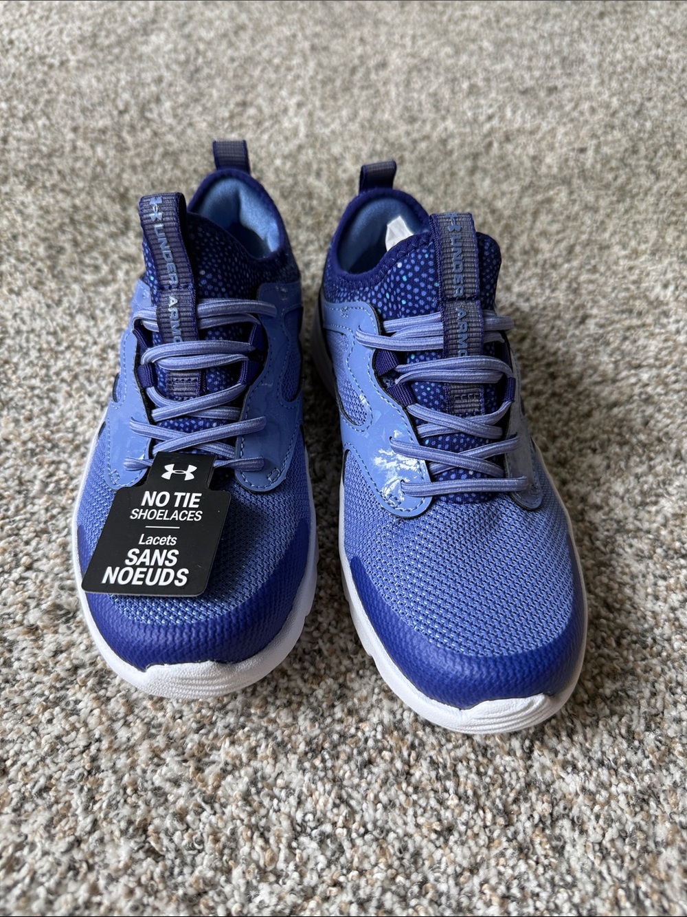 Under Armour Kids No-Tie Sneakers - Blue